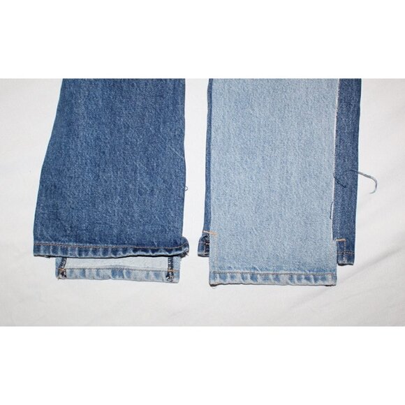 Current Elliott Somera Color Block Denims women's Straight capri jeans Size 27 - Picture 6 of 9